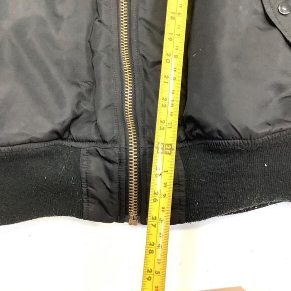 Alpha Industries MA-1 NASA Apollo 11 Bomber Jacket Mens XL Patches Reversible? - Picture 8 of 10